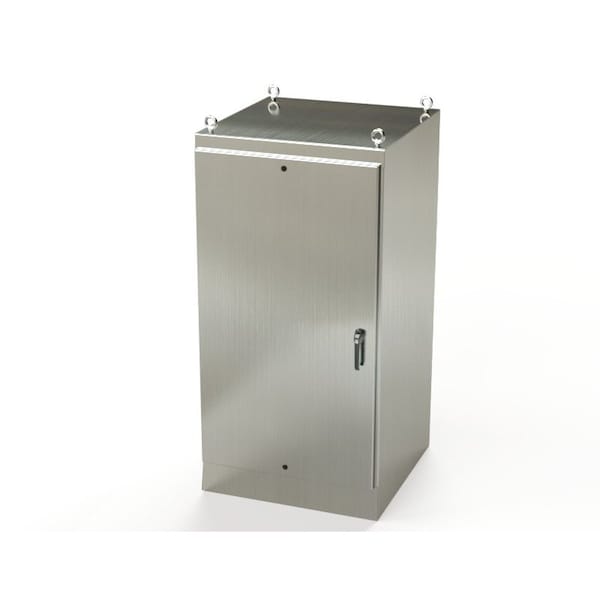 3 Point Latch with Padlock/Keylock Handle Electrical Enclosures, 72 in H, 36 in D, 36 in W